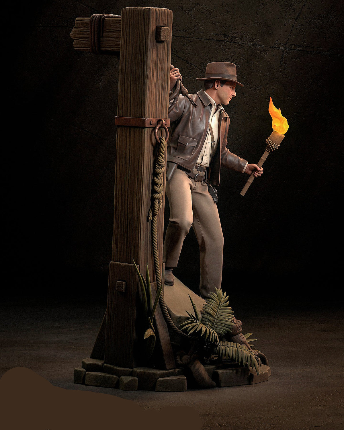 Indiana Jones | Indiana Jones | Fan Art | Fully Magnetized Figurine