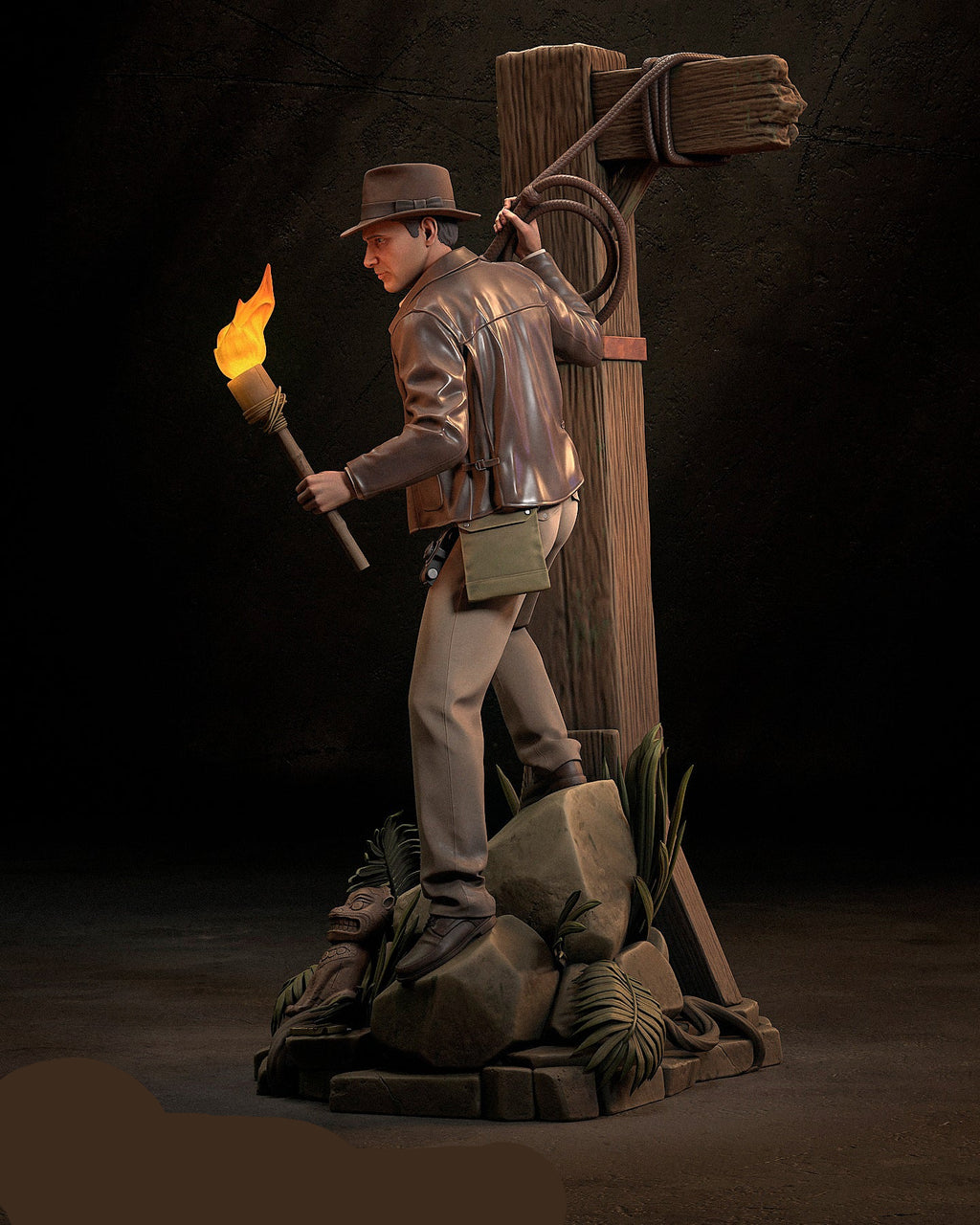 Indiana Jones | Indiana Jones | Fan Art | Fully Magnetized Figurine