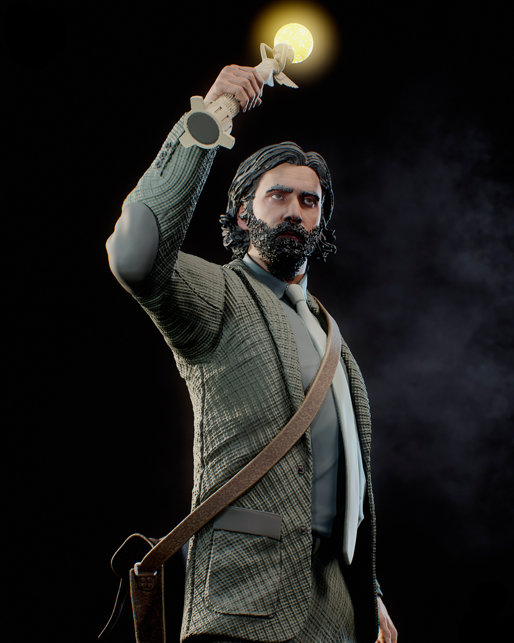 Alan Wake | Alan Wake 2 | Fan Art | Fully Magnetized Figurine