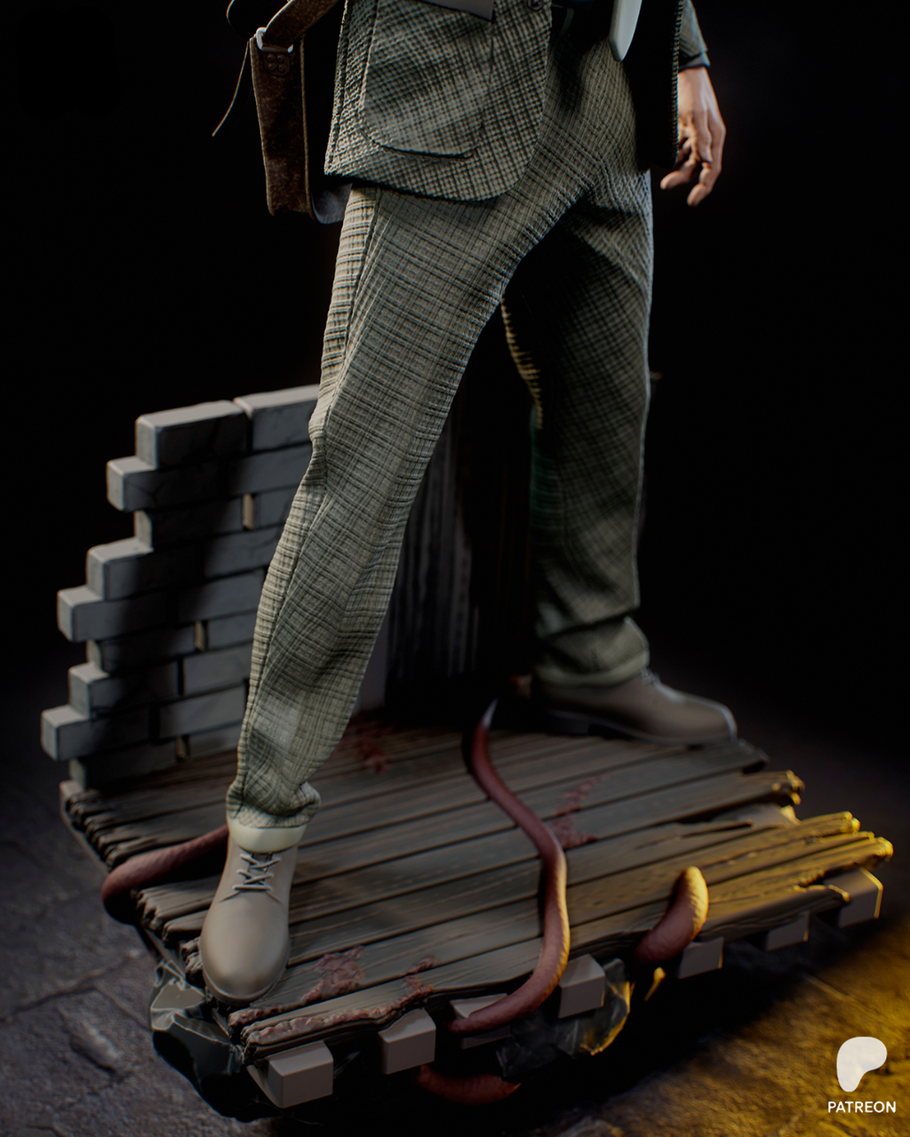 Alan Wake | Alan Wake 2 | Fan Art | Fully Magnetized Figurine