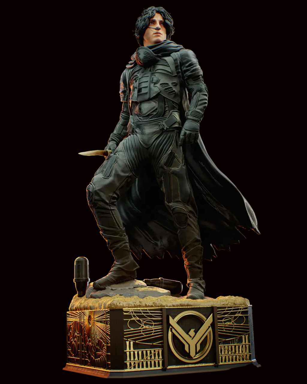 Paul Atreides | Dune | Fan Art | Fully Magnetized Figurine