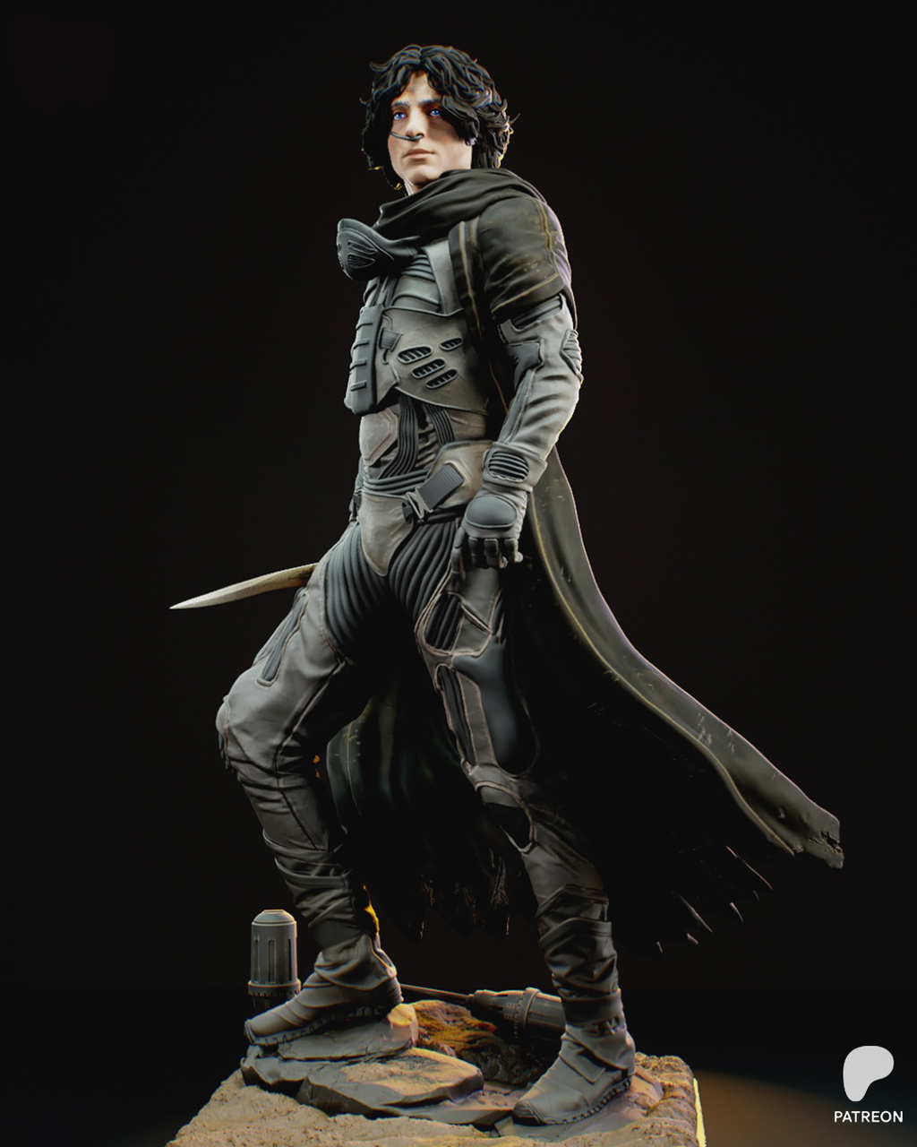 Paul Atreides | Dune | Fan Art | Fully Magnetized Figurine
