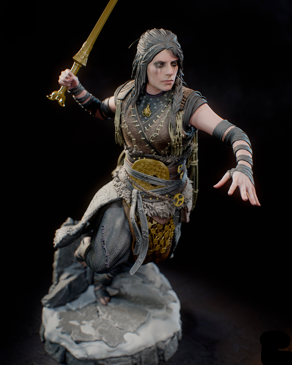 Freya | God of War Ragnarök | Gaming Collectible | Fan Art | Collectible Figurine