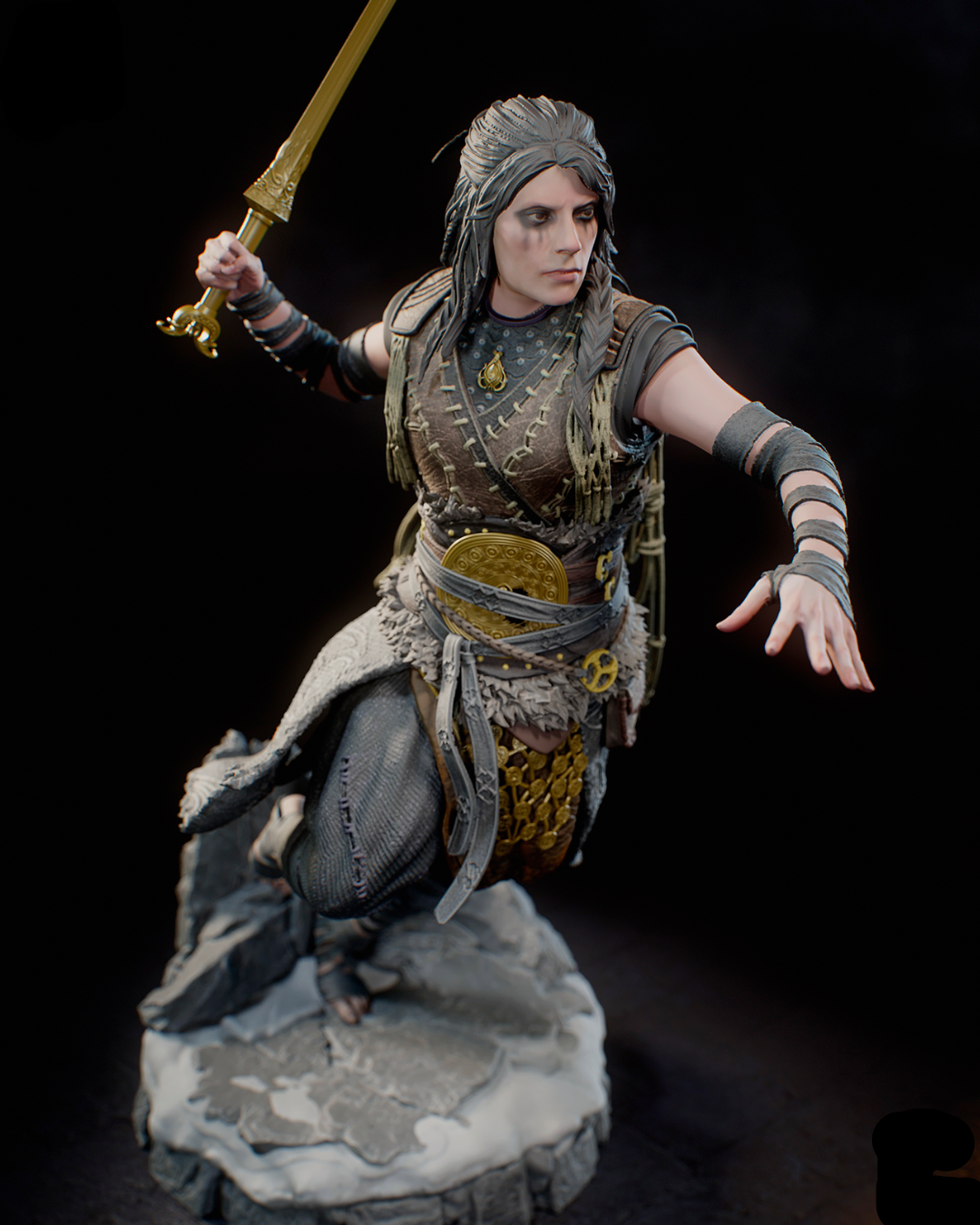 Freya | God of War Ragnarök | Gaming Collectible | Fan Art | Collectible Figurine
