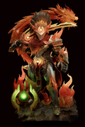 Juggernaut | Yurnero | Dota 2 | Gaming Collectible | Fan Art | Fully Magnetized Figurine