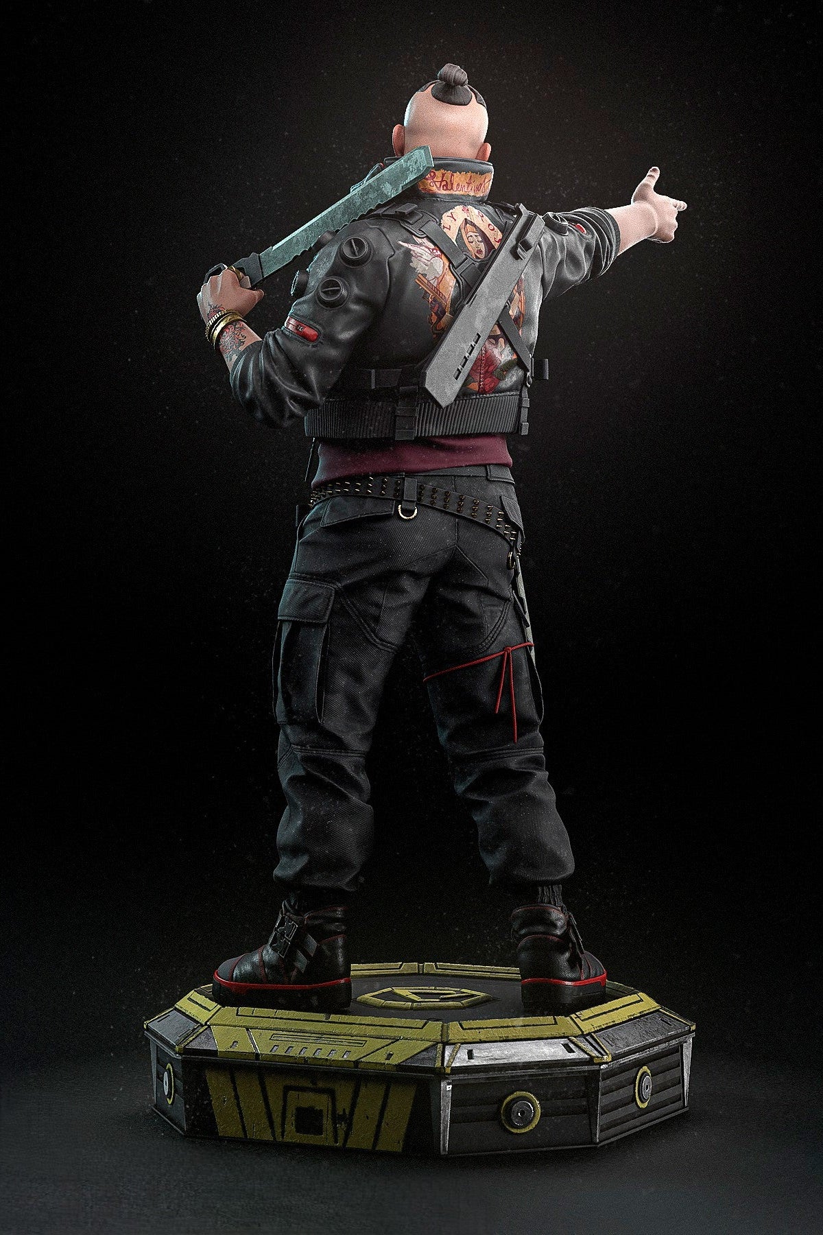 Jackie Welles | Cyberpunk 2077 | Fan Art | Fully Magnetized Collectible Figurine