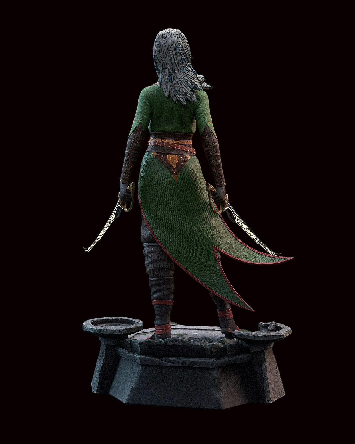Jaheira | Baldur's Gate 3 | Fan Art | Fully Magnetized Figurine