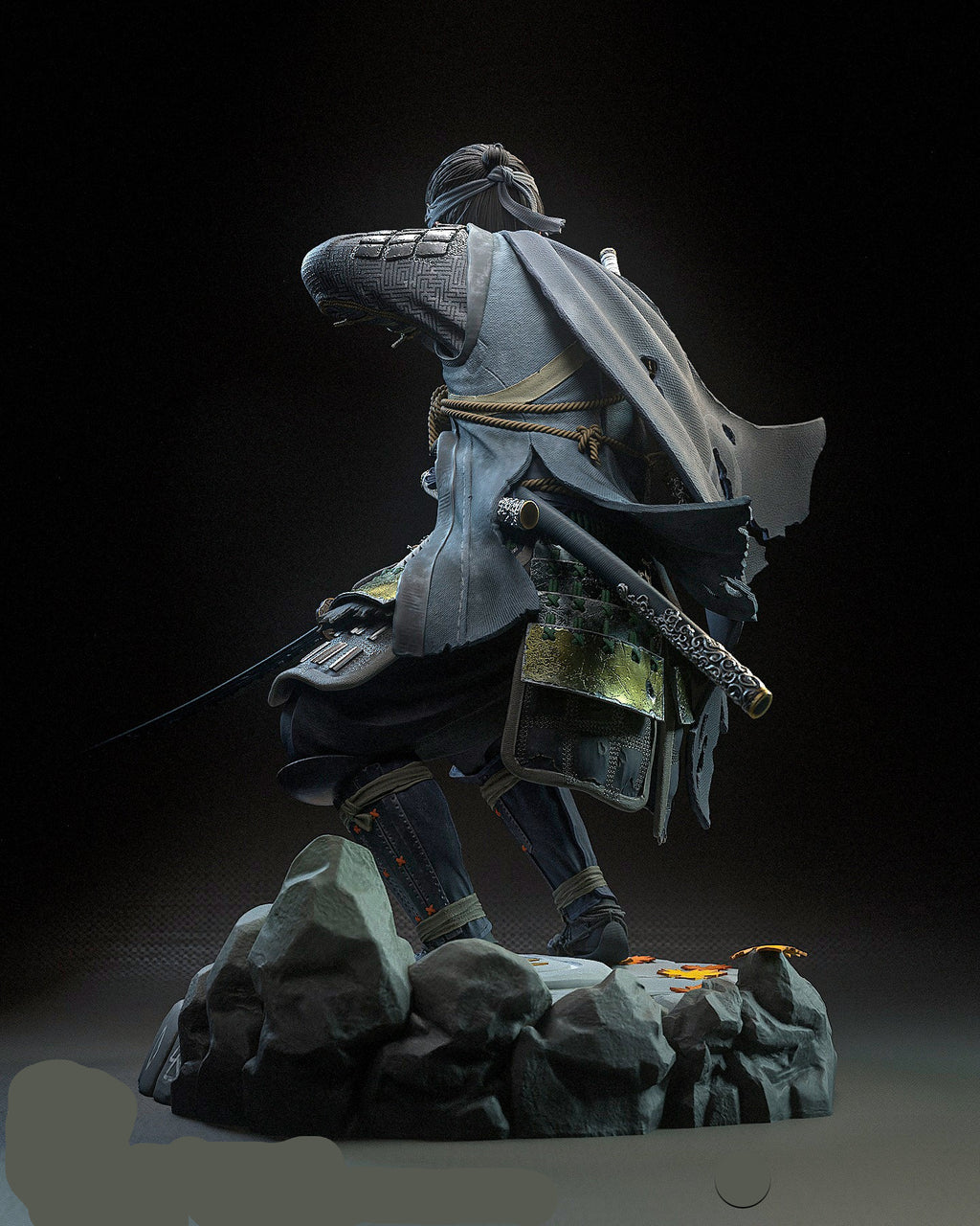Jin Sakai | Ghost of Tsushima | Fan Art | Fully Magnetized Figurine