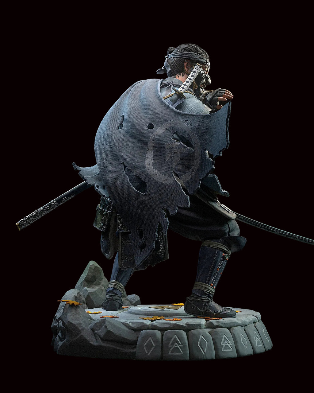 Jin Sakai | Ghost of Tsushima | Fan Art | Fully Magnetized Figurine