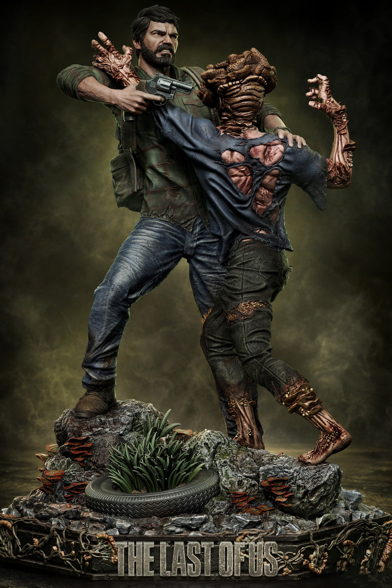 Колекційна фігурка Джоела та Клікера у масштабі 1/6 | The Last of Us | Фан-арт