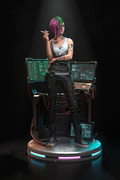 Judy Alvarez | Cyberpunk 2077 | Fan Art | Fully Magnetized Collectible Figurine