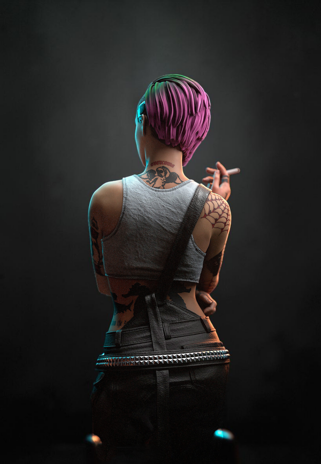Judy Alvarez | Cyberpunk 2077 | Fan Art | Fully Magnetized Collectible Figurine