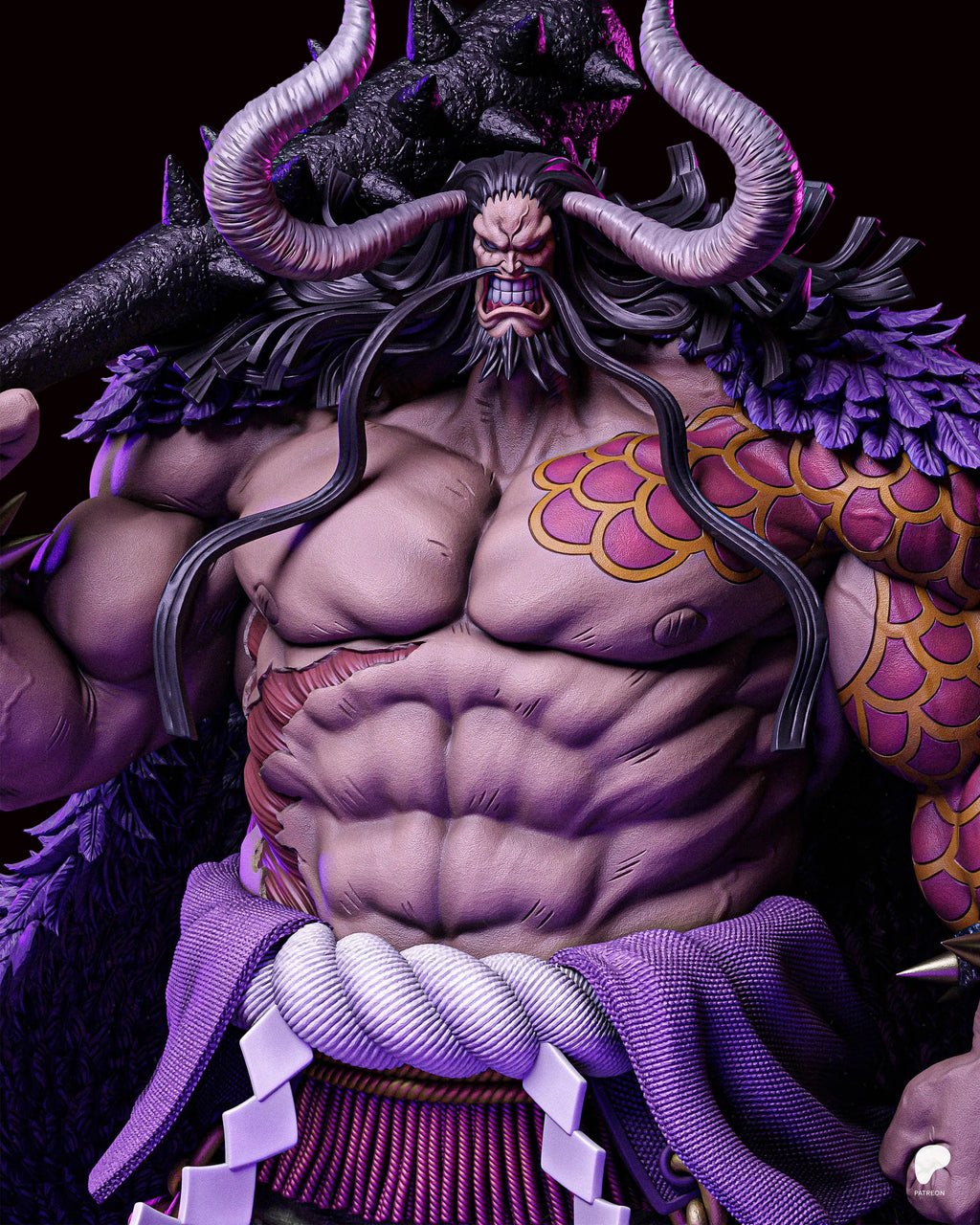 Kaido | One Piece | Fan Art | Fully Magnetized Figurine