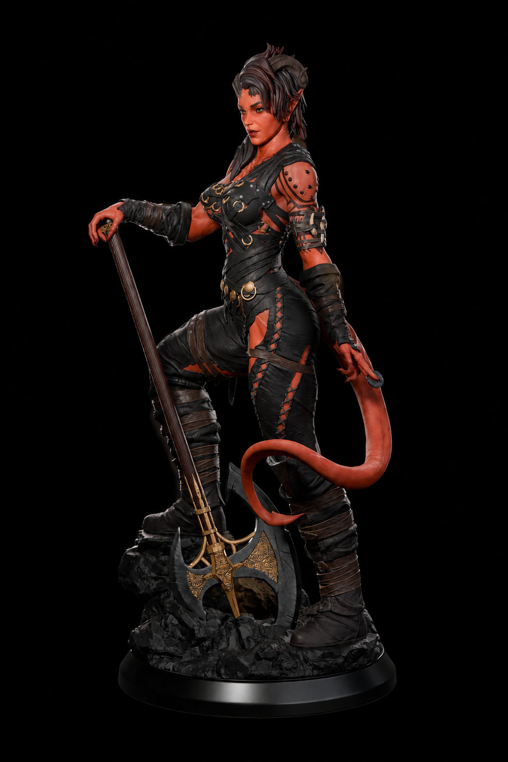 Karlach | Baldur's Gate 3 | Fan Art | Fully Magnetized Collectible Figurine
