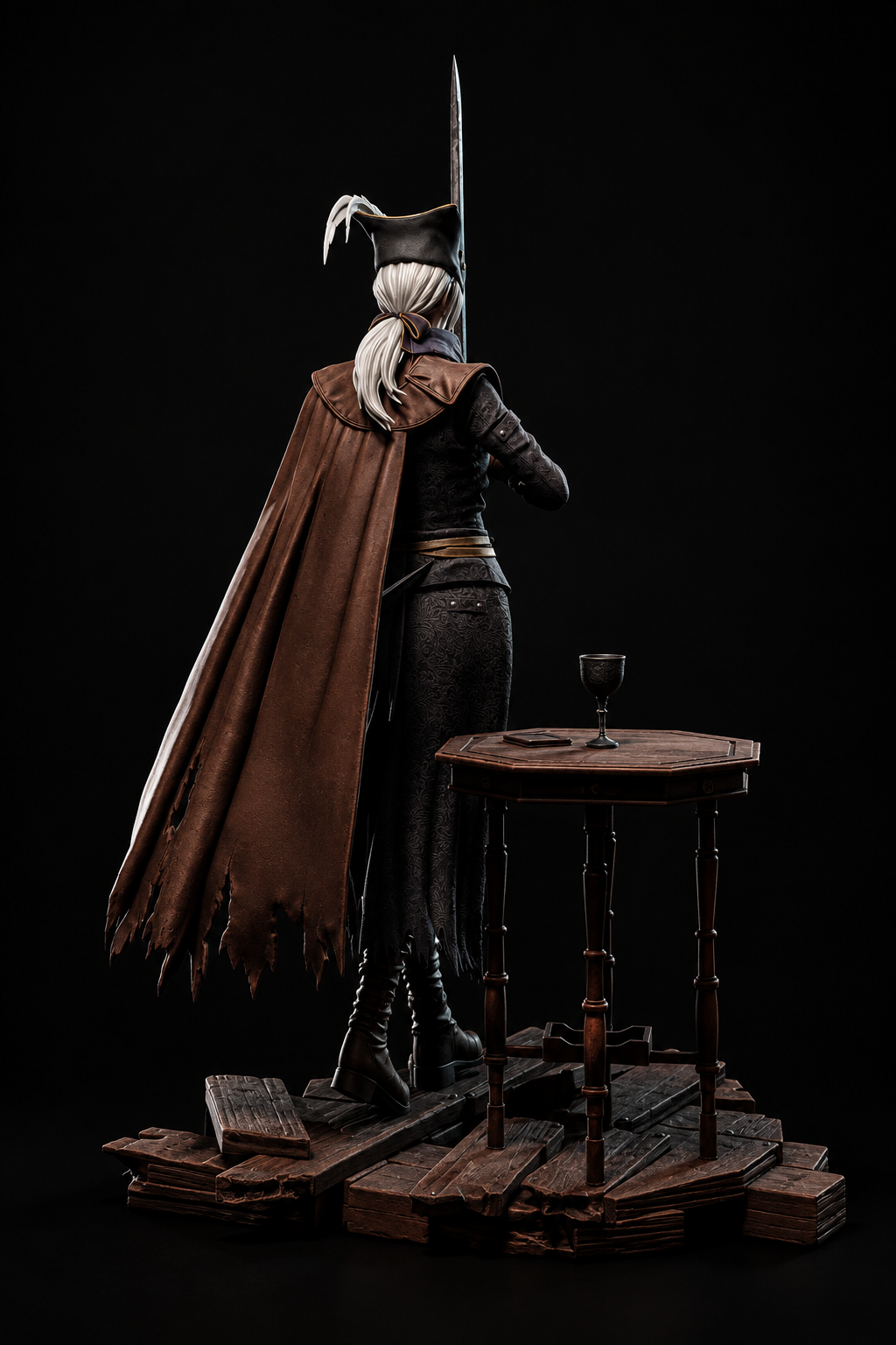 Lady Maria of the Astral Clocktower | Bloodborne Fan Art | Fully Magnetized Collectible Figurine