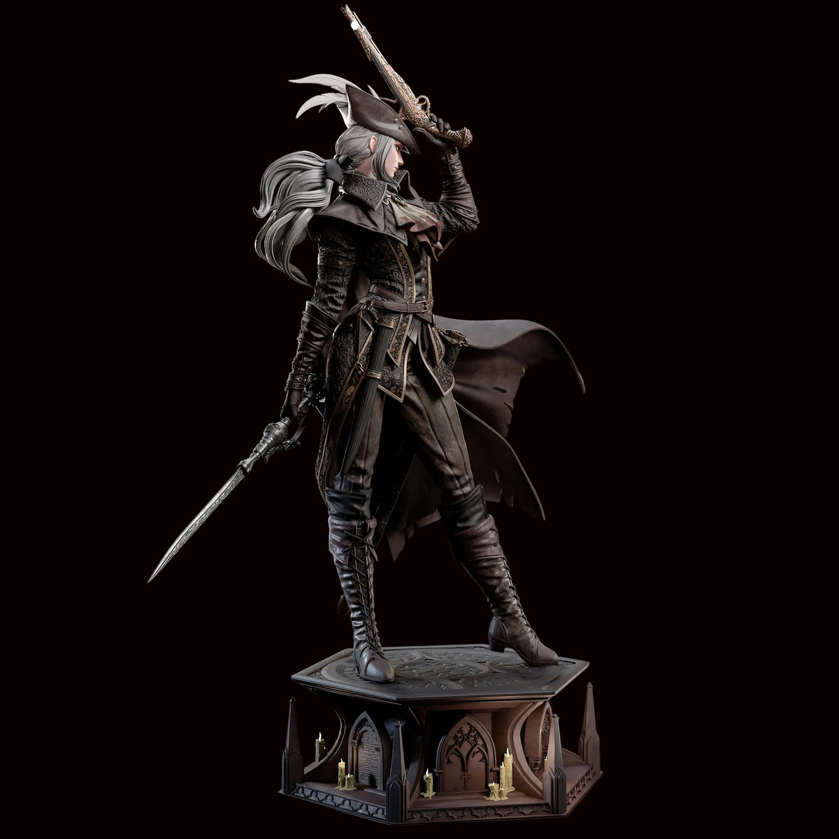Lady Maria of the Astral Clocktower | Bloodborne | Fan Art | Fully Magnetized Figurine