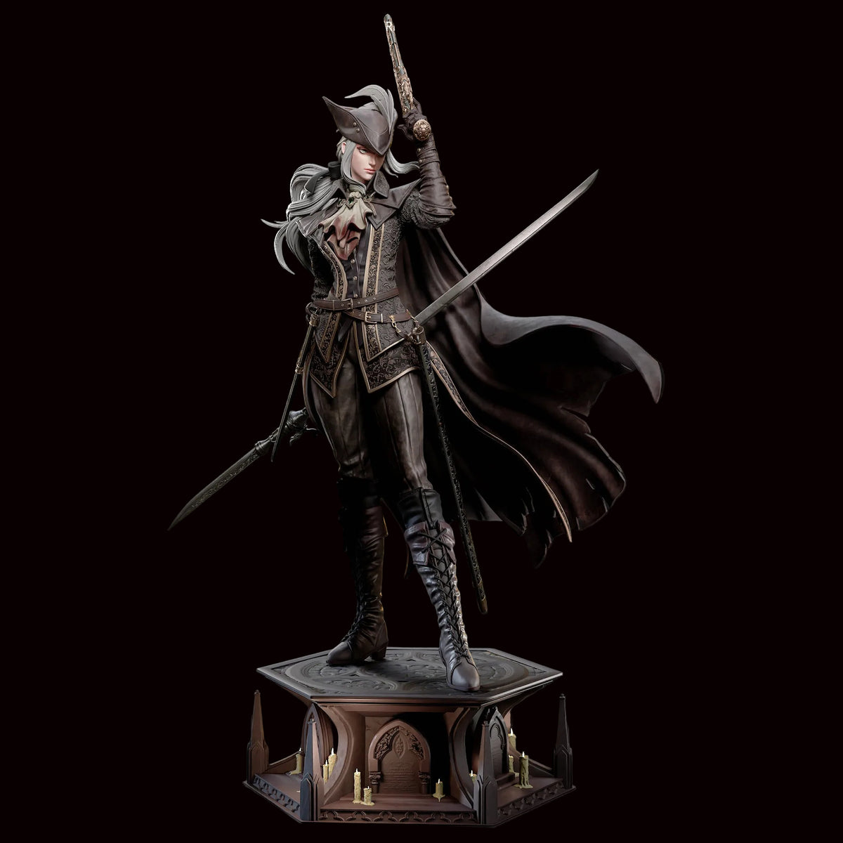 Lady Maria of the Astral Clocktower | Bloodborne | Fan Art | Fully Magnetized Figurine