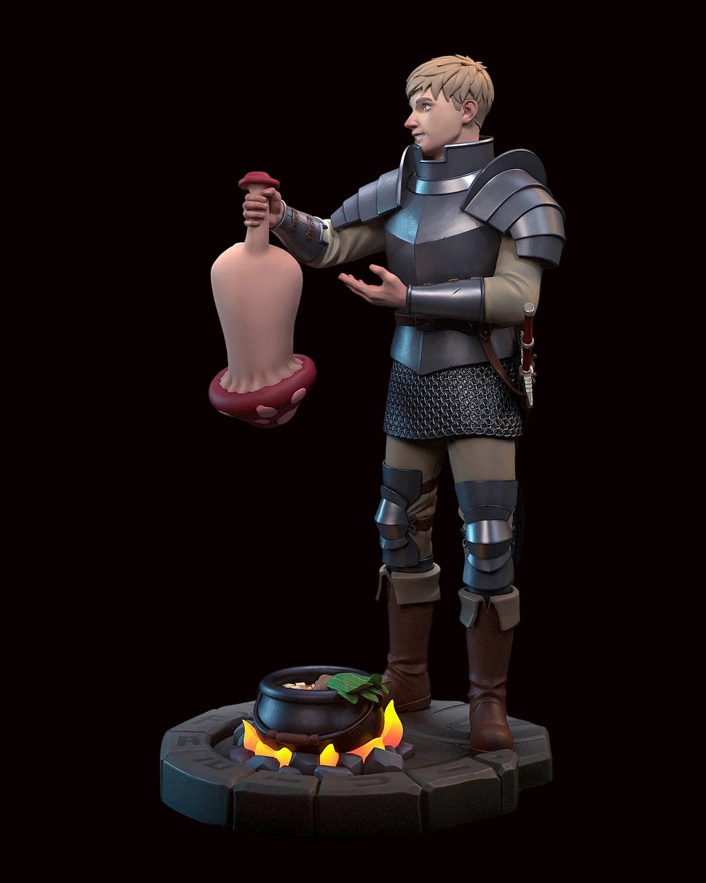 Laios Touden | Delicious in Dungeon (Dungeon Meshi) | Fan Art | Fully Magnetized Figurine