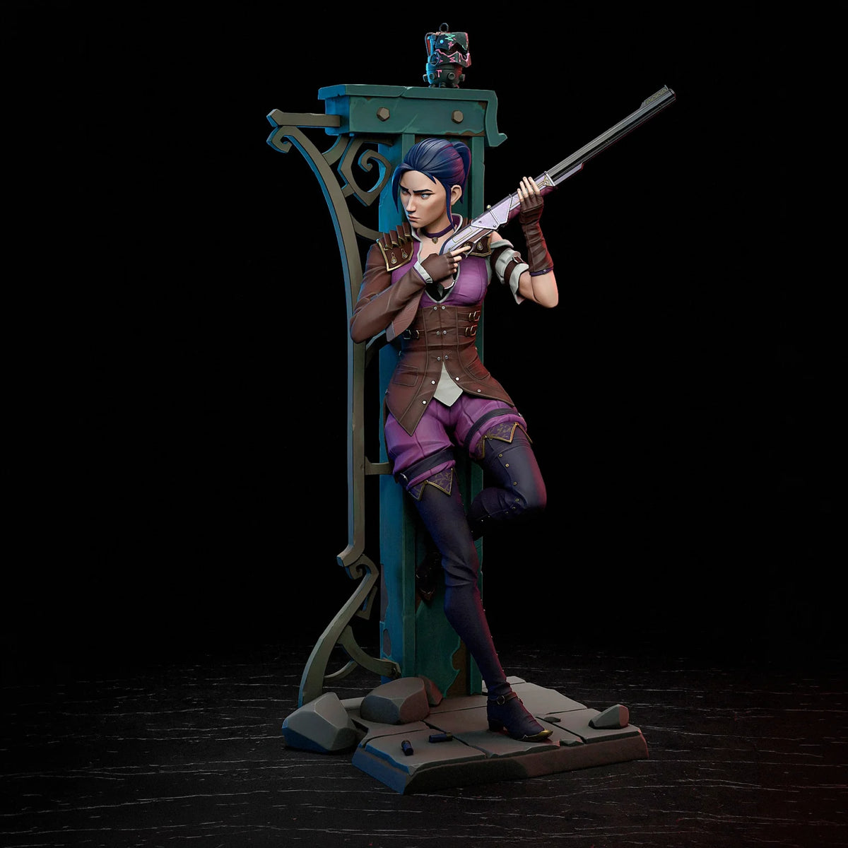 Caitlyn Kiramman | Arcane | League of Legends | Fan Art | Fully Magnetized Collectible Figurine