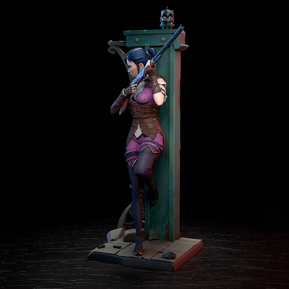 Caitlyn Kiramman | Arcane | League of Legends | Fan Art | Fully Magnetized Collectible Figurine