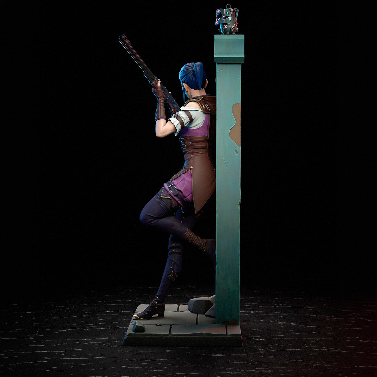 Caitlyn Kiramman | Arcane | League of Legends | Fan Art | Fully Magnetized Collectible Figurine