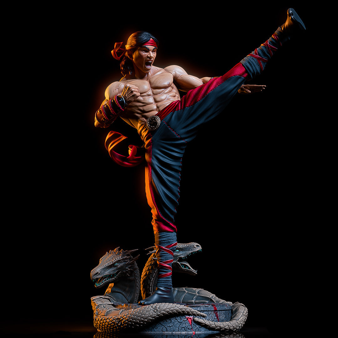 Liu Kang | Mortal Kombat | Fan Art | Fully Magnetized Figurine