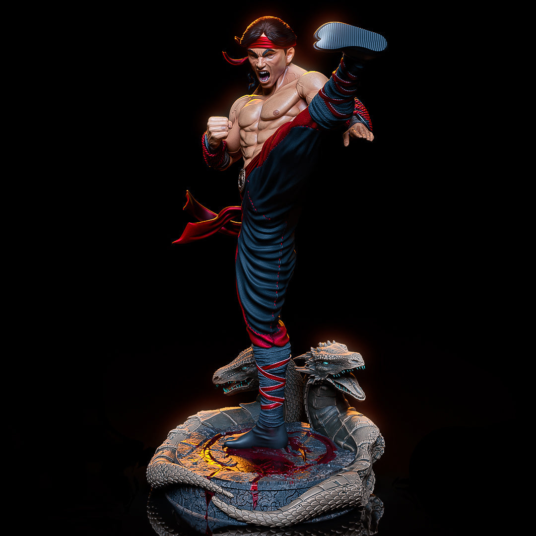 Liu Kang | Mortal Kombat | Fan Art | Fully Magnetized Figurine