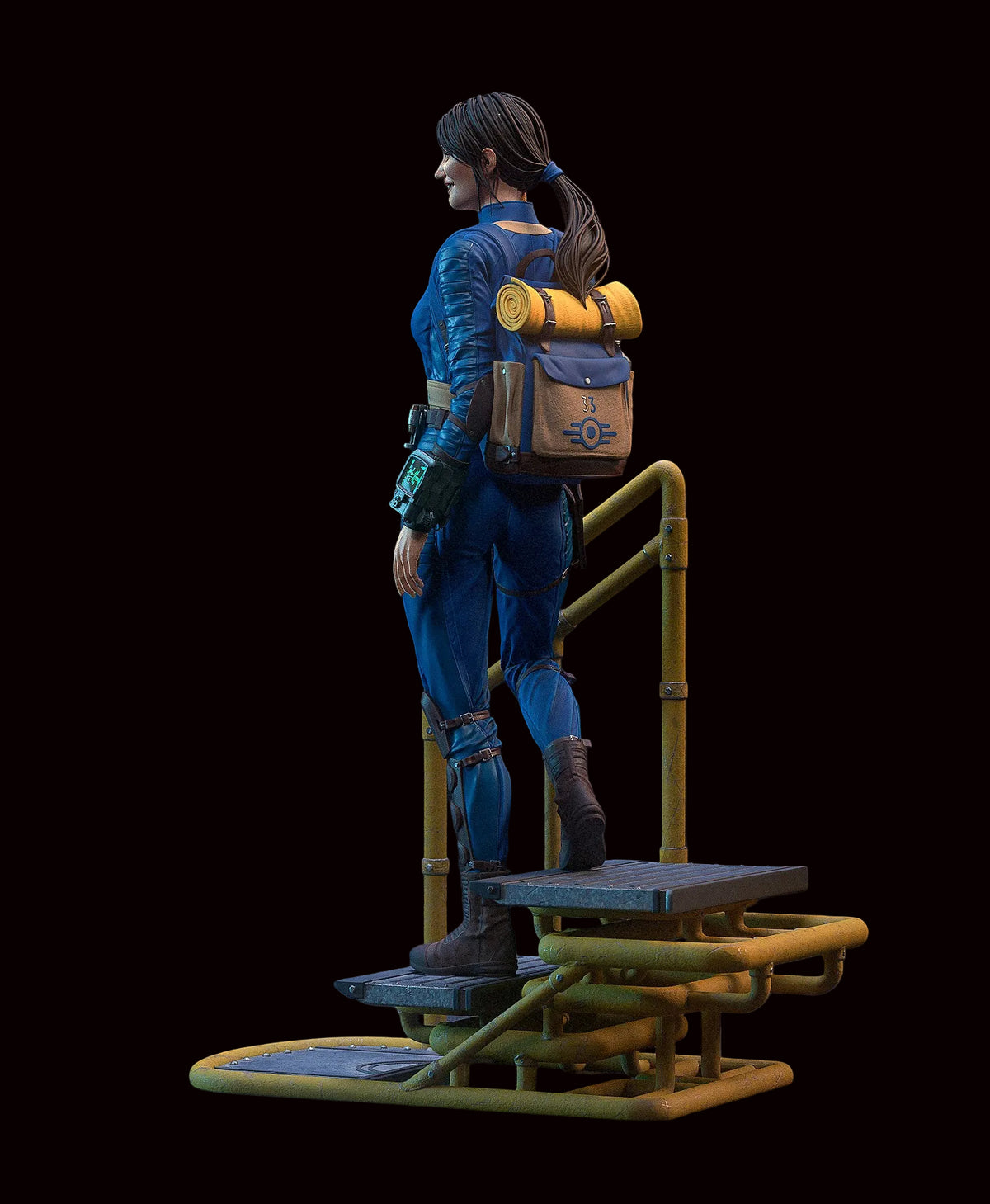 Lucy MacLean | Fallout (TV Series) | Fan Art | Fully Magnetized Figurine