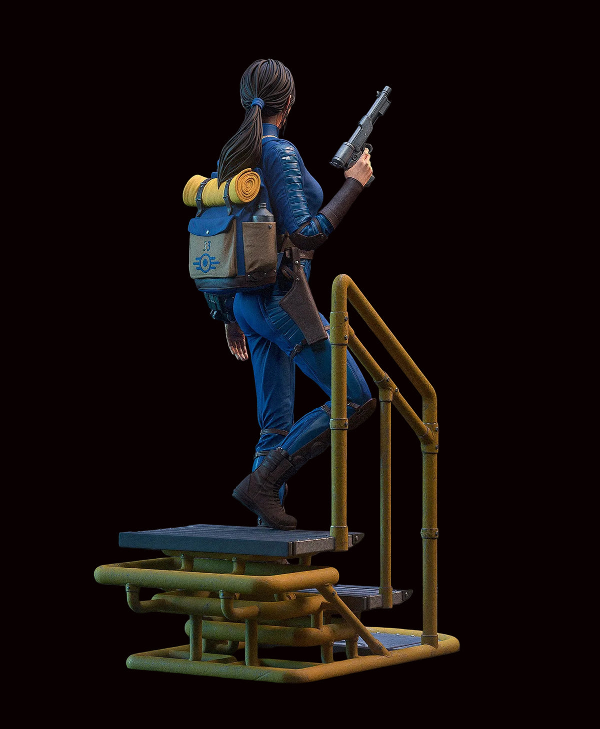 Lucy MacLean | Fallout (TV Series) | Fan Art | Fully Magnetized Figurine