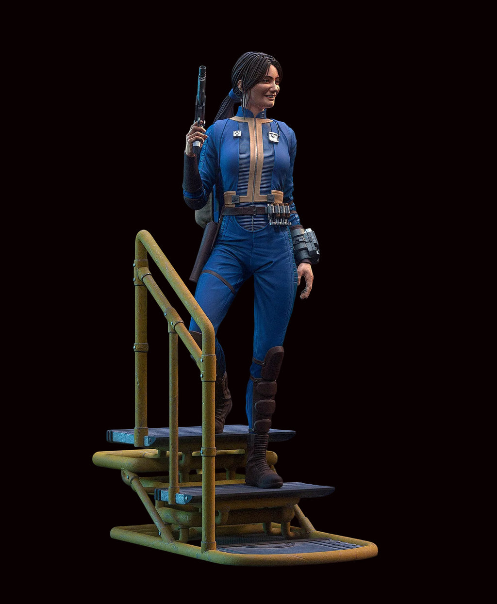 Lucy MacLean | Fallout (TV Series) | Fan Art | Fully Magnetized Figurine
