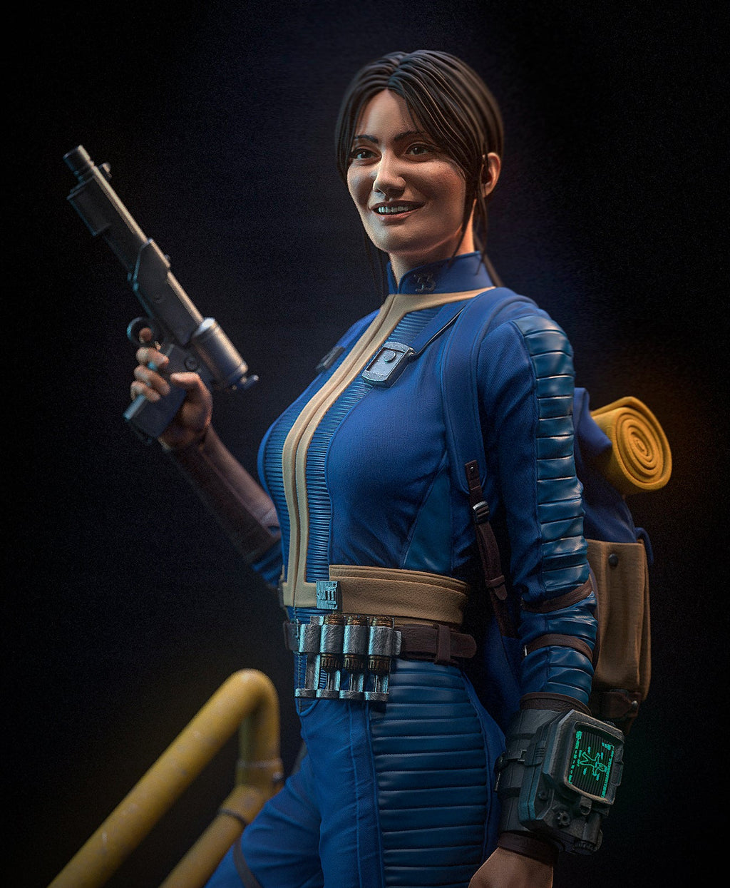 Lucy MacLean | Fallout (TV Series) | Fan Art | Fully Magnetized Figurine