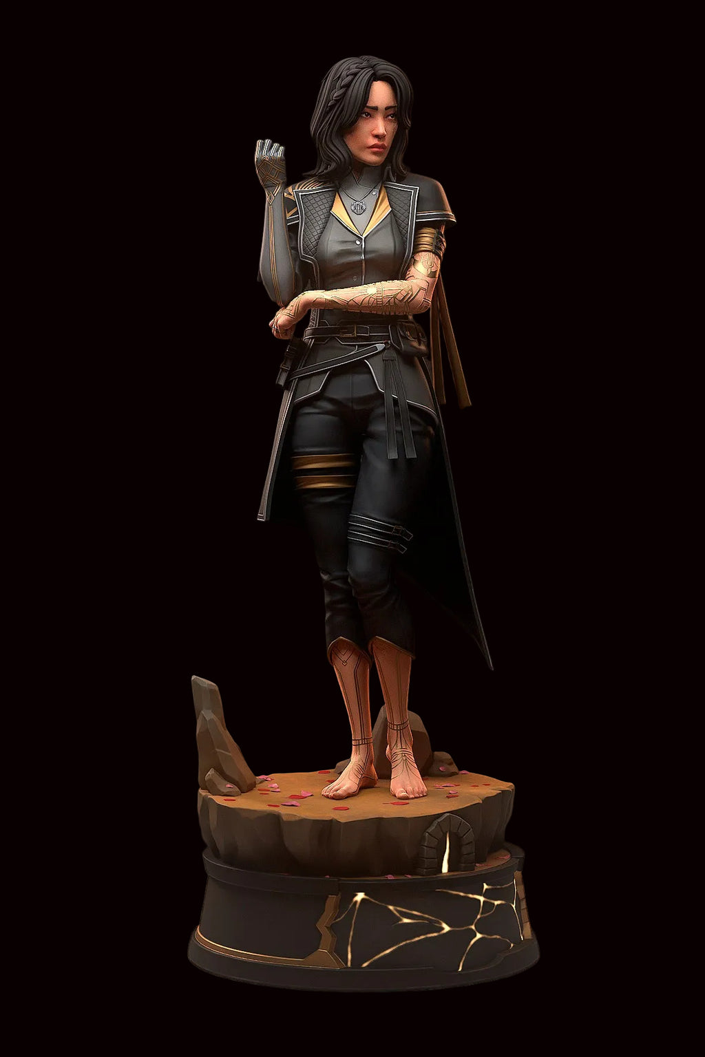 Lune | Clair Obscur: Expedition 33 | Fan Art | Fully Magnetized Figurine