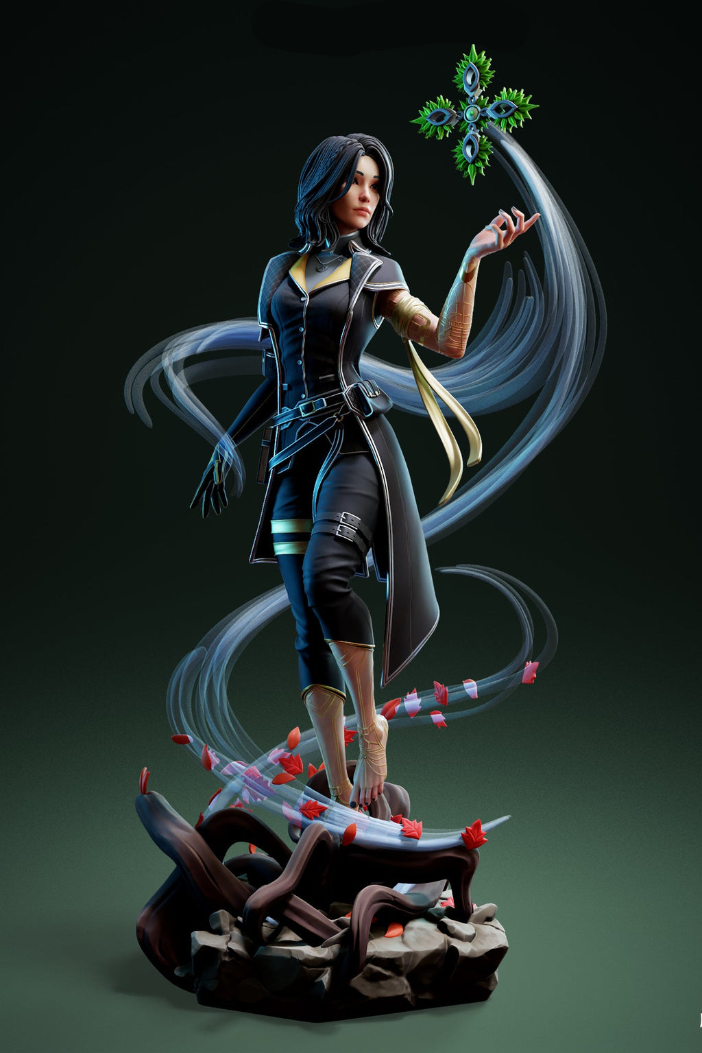 Lune | Clair Obscur: Expedition 33 | Fan Art | Fully Magnetized Figurine