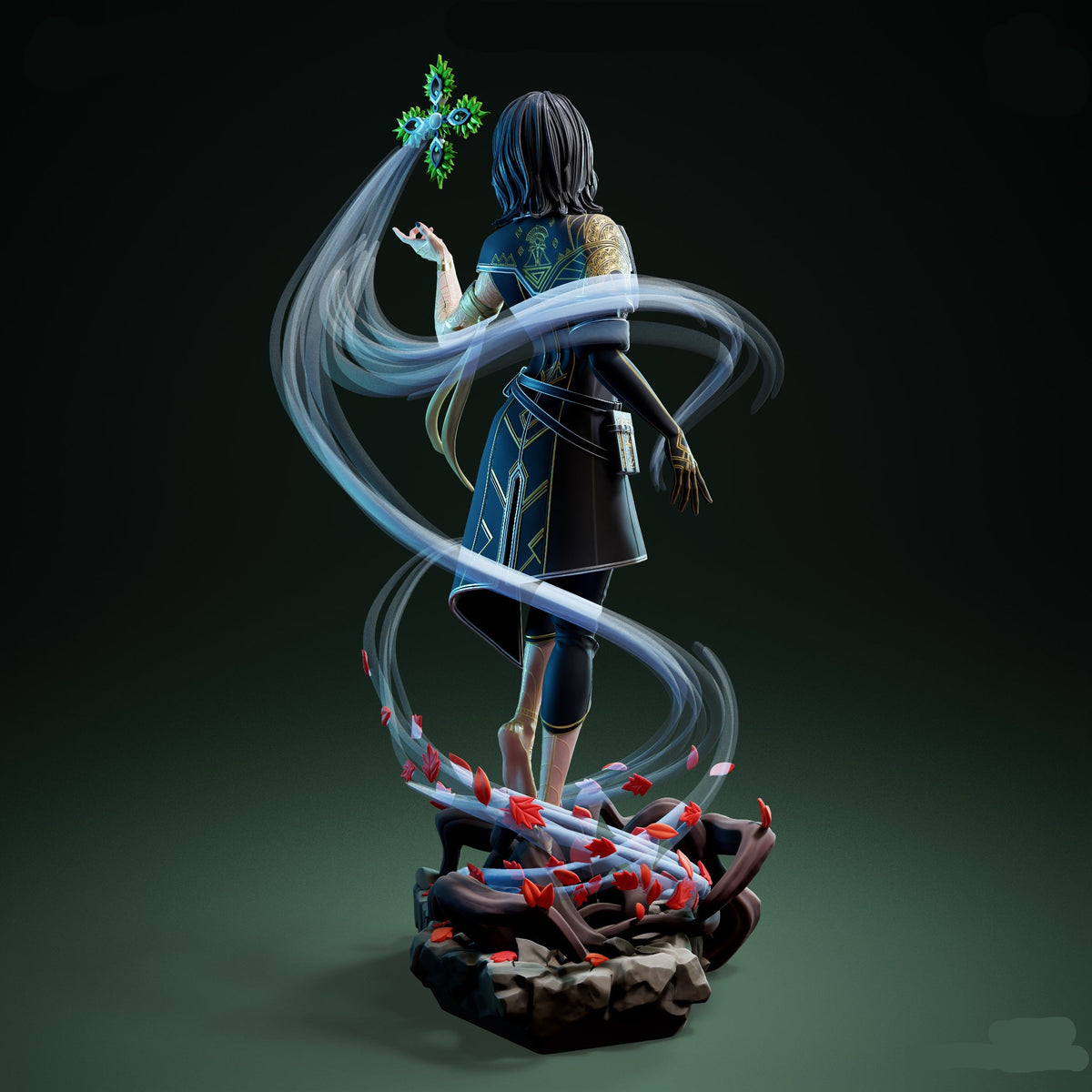 Lune | Clair Obscur: Expedition 33 | Fan Art | Fully Magnetized Figurine