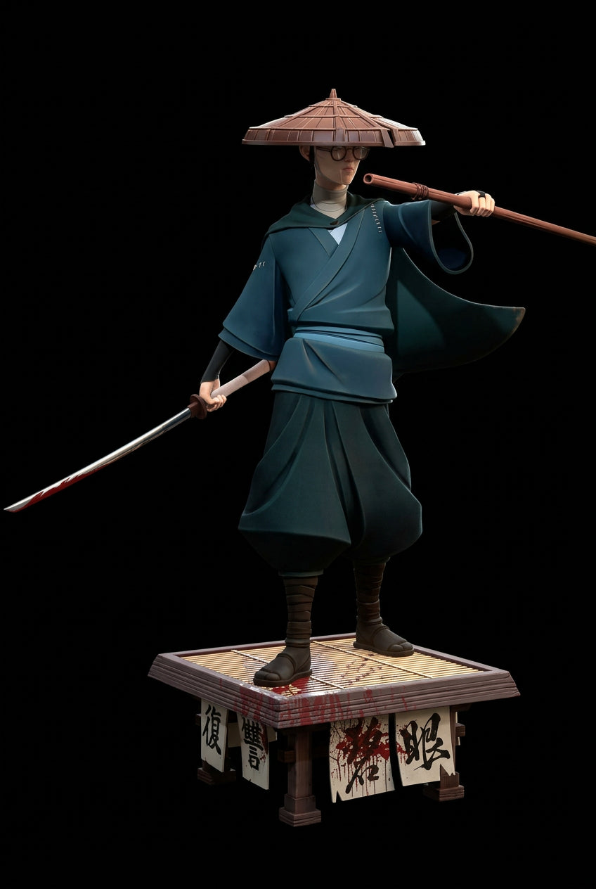 Mizu | Blue Eye Samurai | Fan Art | Fully Magnetized Figurine