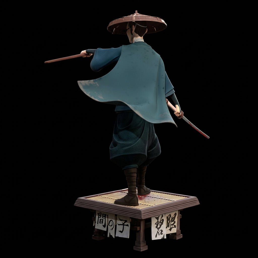 Mizu | Blue Eye Samurai | Fan Art | Fully Magnetized Figurine