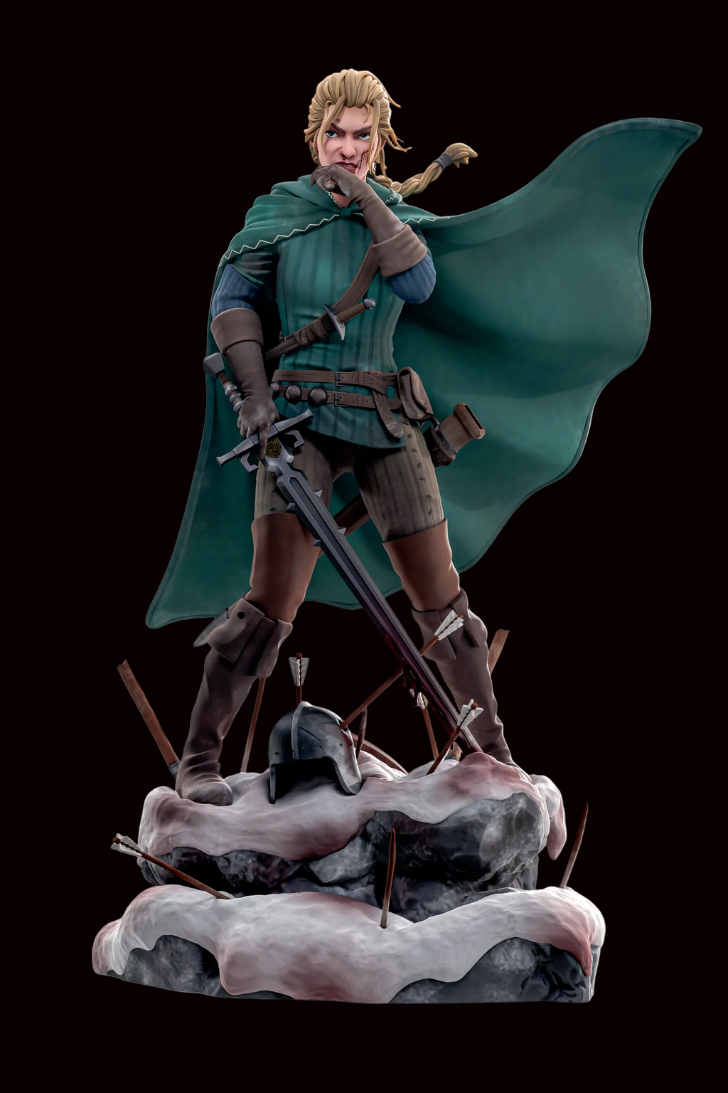 Queen Meve | Thronebreaker: The Witcher Tales | Fan Art | Fully Magnetized Figurine