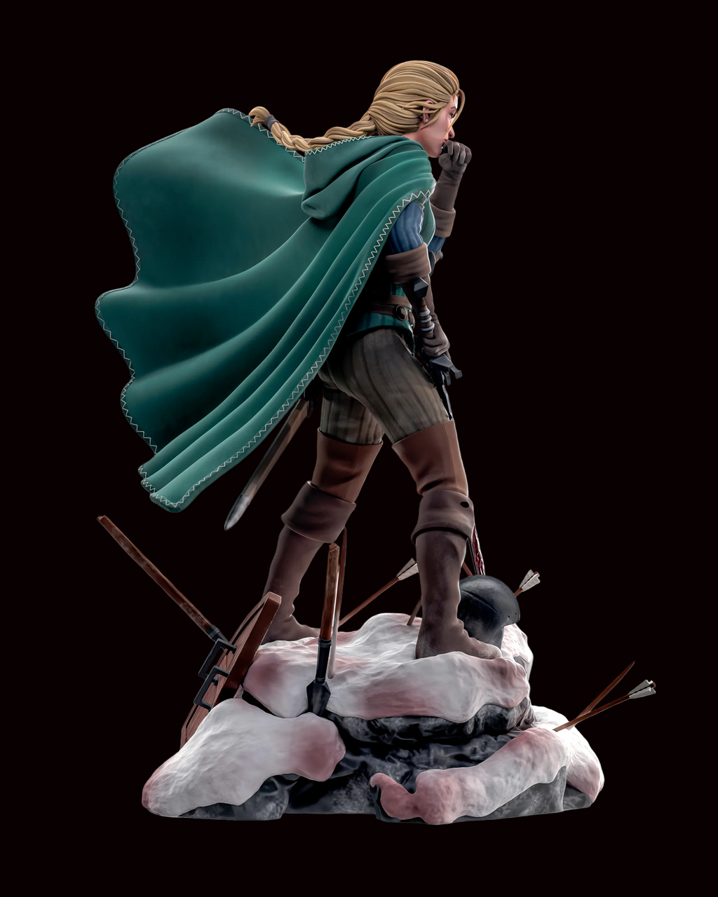 Queen Meve | Thronebreaker: The Witcher Tales | Fan Art | Fully Magnetized Figurine
