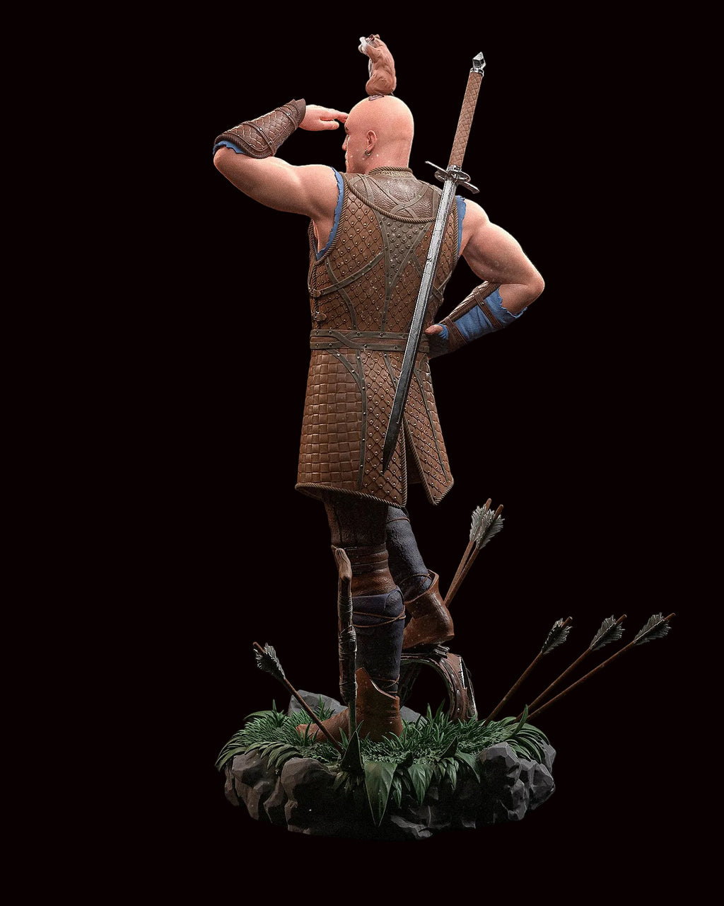 Minsc and Boo | Baldur's Gate 3 | Fan Art | Fully Magnetized Figurine