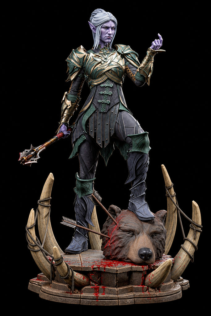Minthara | Baldur's Gate 3 | Fan Art | Fully Magnetized Collectible Figurine