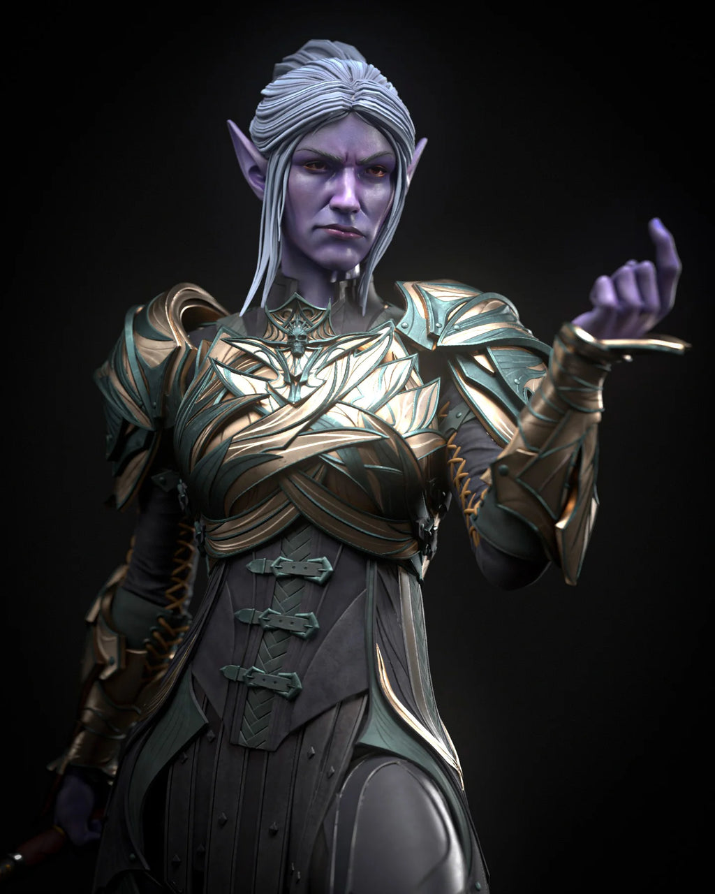 Minthara | Baldur's Gate 3 | Fan Art | Fully Magnetized Collectible Figurine