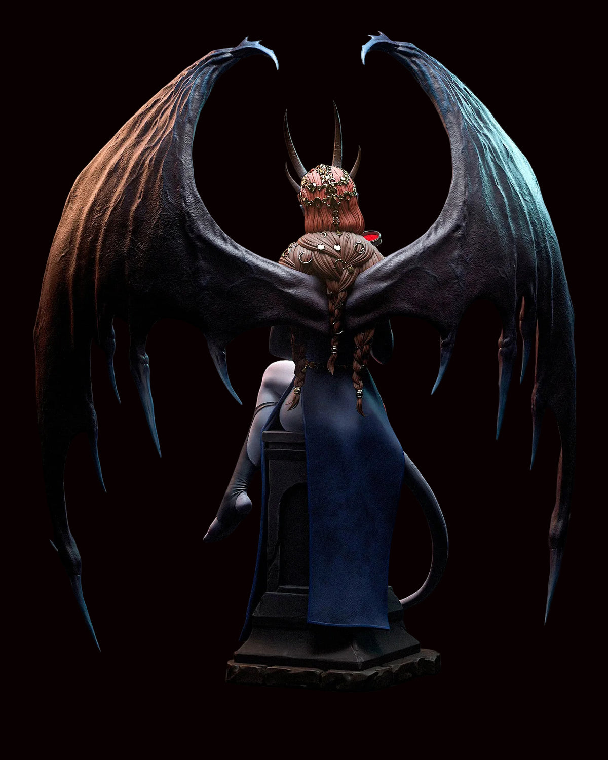 Mizora | Baldur's Gate 3 | Fan Art | Fully Magnetized Figurine