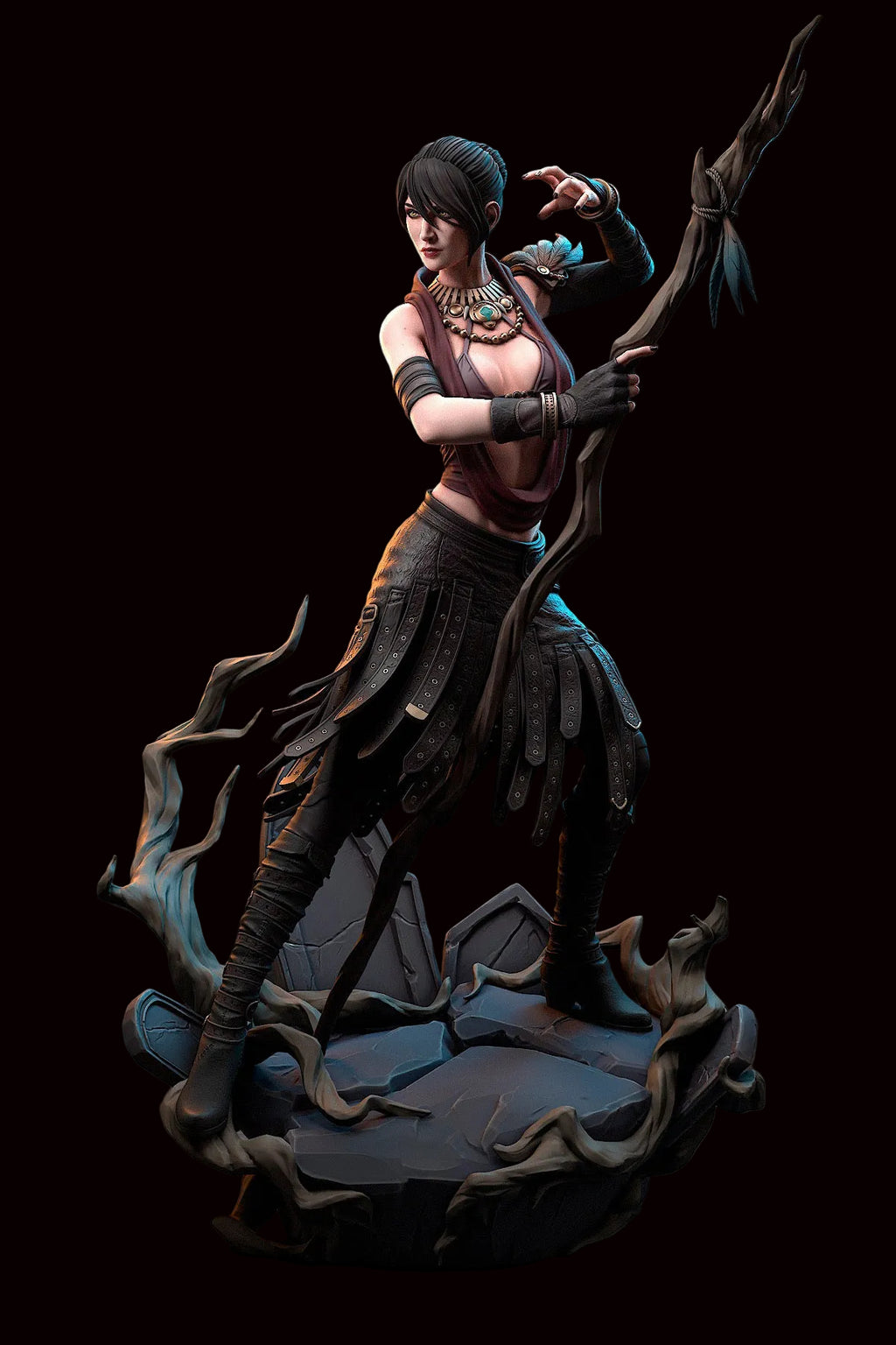 Morrigan | Dragon Age | Fan Art | Fully Magnetized Figurine