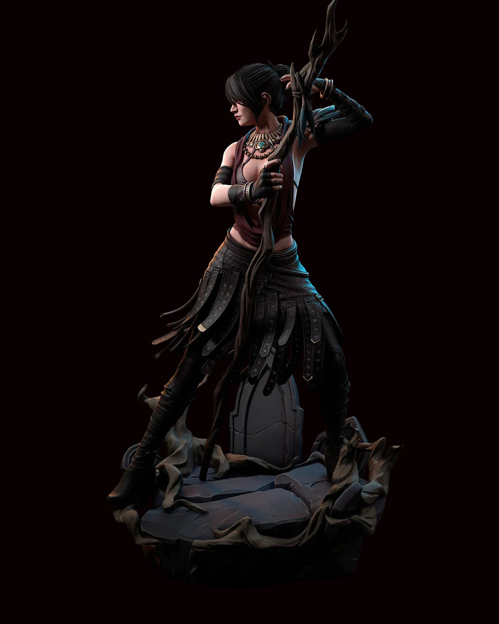 Morrigan | Dragon Age | Fan Art | Fully Magnetized Figurine