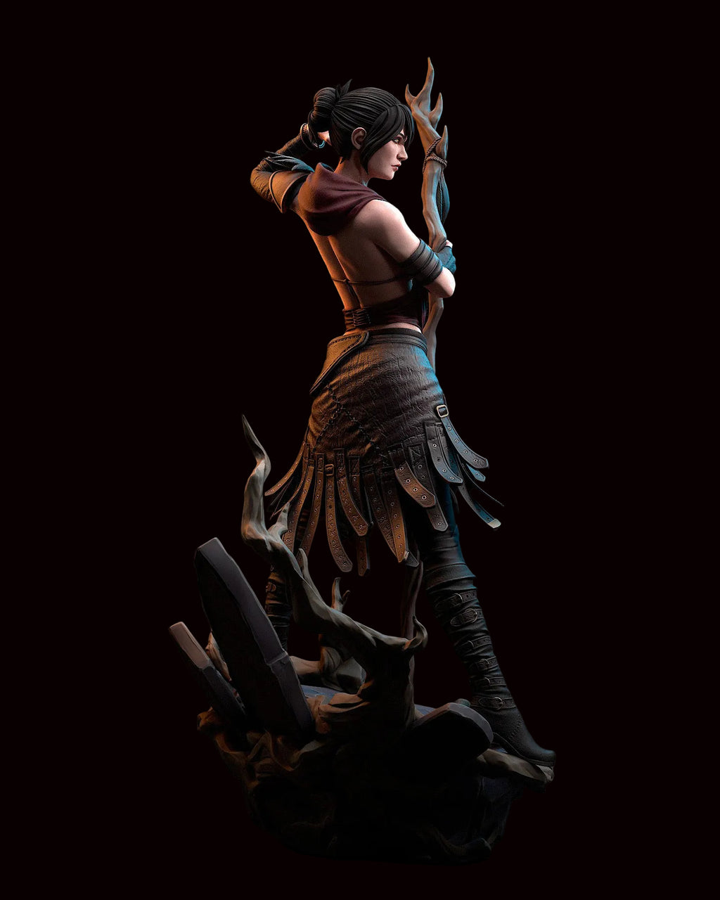 Morrigan | Dragon Age | Fan Art | Fully Magnetized Figurine
