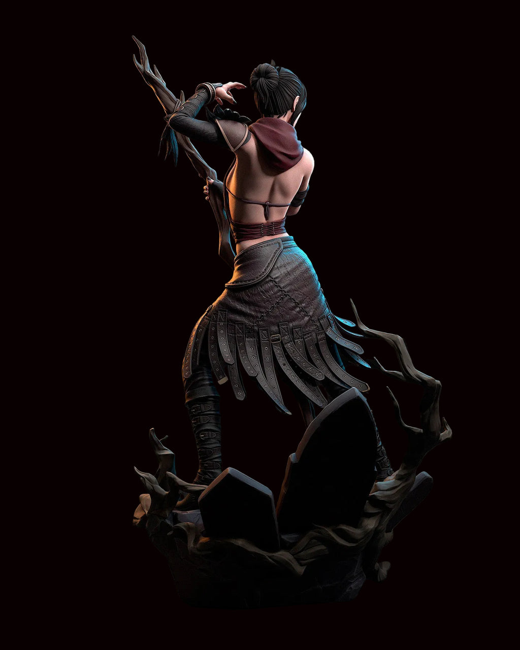 Morrigan | Dragon Age | Fan Art | Fully Magnetized Figurine