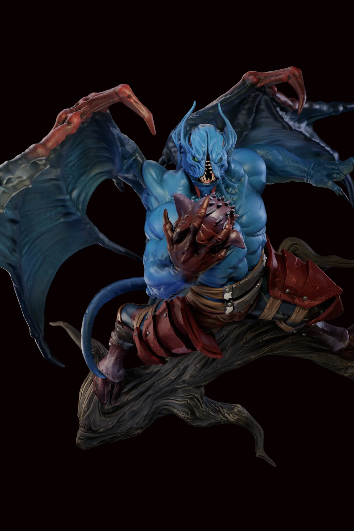 Night Stalker | Balanar | Dota 2 |  Gaming Collectible | Fan Art | Fully Magnetized Figurine
