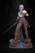 Ciri | The Witcher 3: Wild Hunt | Fan Art | Fully Magnetized Collectible Diorama