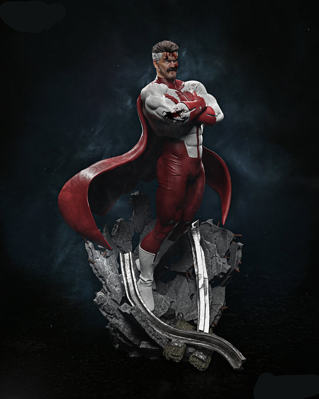 Omni-Man | Invincible | Fan Art | Fully Magnetized Figurine