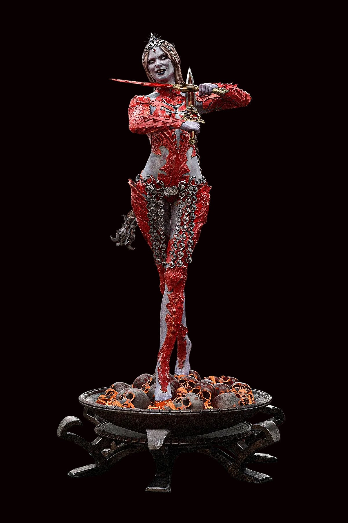 Orin the Red | Baldur's Gate 3 | Fan Art | Fully Magnetized Figurine